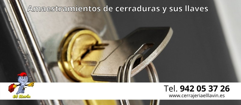 Amaestramientos de cerraduras y sus llaves desde Cerrajería El Llavin