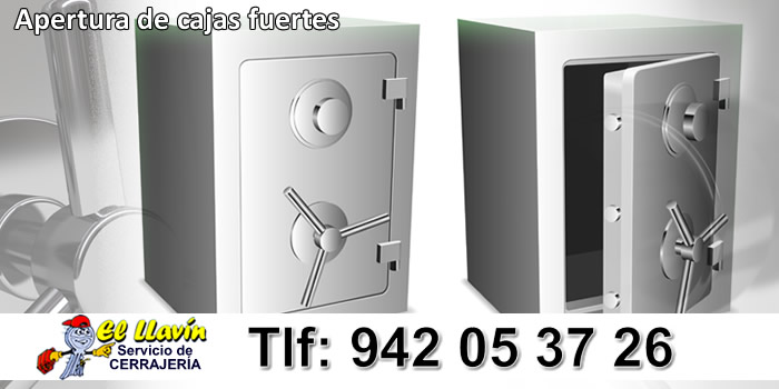 apertura cajas fuertes cerrajeros santander el llavin